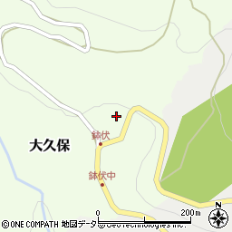 兵庫県養父市大久保426周辺の地図