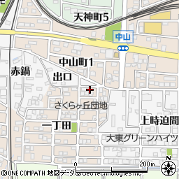 奥村康弘事務所周辺の地図