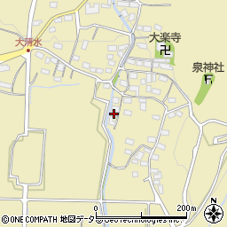 滋賀県米原市大清水1154周辺の地図