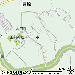 千葉県長生郡長南町豊原1103-3周辺の地図