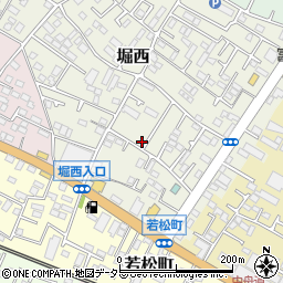 神奈川県秦野市堀西48-22周辺の地図