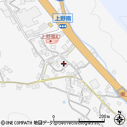 兵庫県養父市上野921周辺の地図