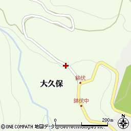兵庫県養父市大久保181周辺の地図