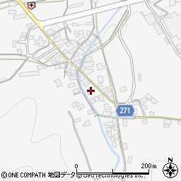 兵庫県養父市上野672周辺の地図