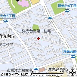 洋光台南第１団地周辺の地図