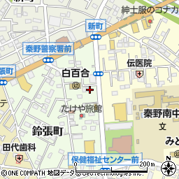 神奈川県秦野市鈴張町2-31周辺の地図