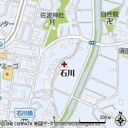 神奈川県藤沢市石川100周辺の地図