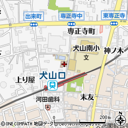 愛知県犬山市犬山末友4周辺の地図