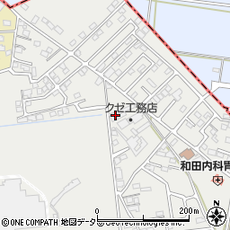 クゼ工務店株式会社　資材倉庫周辺の地図