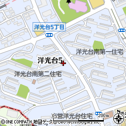 公団洋光台南第２団地６－９号棟周辺の地図