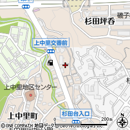 神奈川県横浜市磯子区上中里町319周辺の地図
