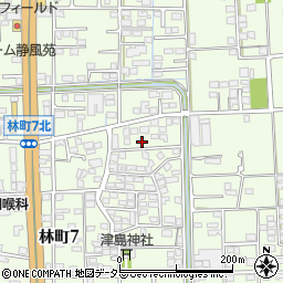 岐阜県大垣市林町7丁目511周辺の地図