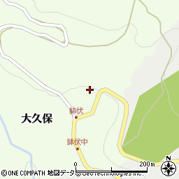 兵庫県養父市大久保456周辺の地図