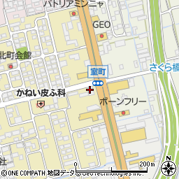 滋賀部品株式会社周辺の地図