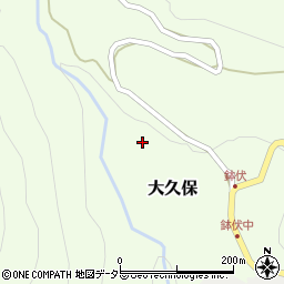 兵庫県養父市大久保220周辺の地図