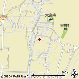 滋賀県米原市大清水1158周辺の地図