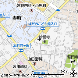 中央労働金庫秦野支店周辺の地図