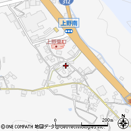 兵庫県養父市上野922周辺の地図
