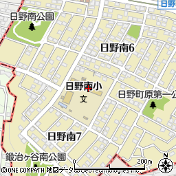 横浜市立日野南小学校周辺の地図