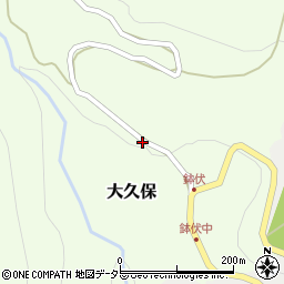 兵庫県養父市大久保185周辺の地図
