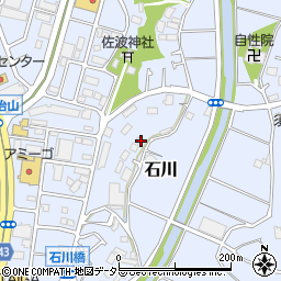 神奈川県藤沢市石川130-1周辺の地図