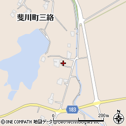 島根県出雲市斐川町三絡29周辺の地図