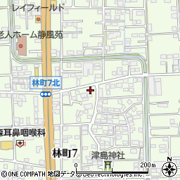 岐阜県大垣市林町7丁目752周辺の地図