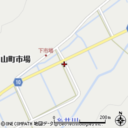 兵庫県朝来市和田山町市場280周辺の地図