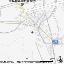 兵庫県養父市上野421周辺の地図
