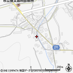 兵庫県養父市上野428周辺の地図