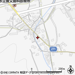 兵庫県養父市上野673周辺の地図