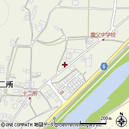兵庫県養父市十二所311周辺の地図