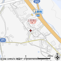 兵庫県養父市上野928周辺の地図