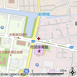 はんこ家一番　木更津市役所前店周辺の地図