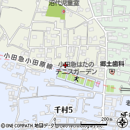 神奈川県秦野市堀西372周辺の地図