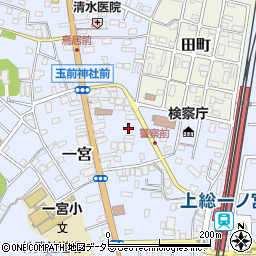 スペースＥＣＯ上総一ノ宮駅前第３駐車場周辺の地図