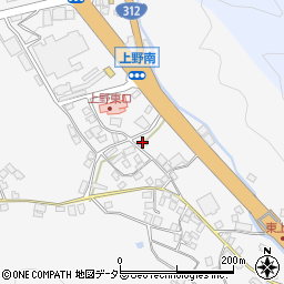 兵庫県養父市上野1191周辺の地図