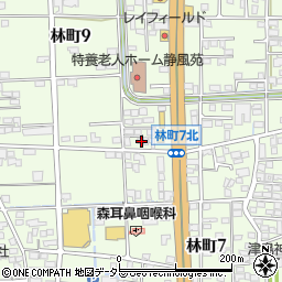 岐阜県大垣市林町7丁目626周辺の地図