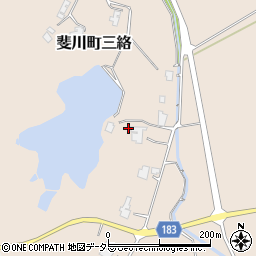 島根県出雲市斐川町三絡23周辺の地図