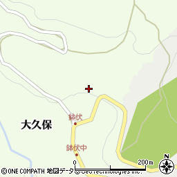 兵庫県養父市大久保437周辺の地図