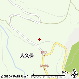 兵庫県養父市大久保413周辺の地図
