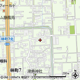 岐阜県大垣市林町7丁目510周辺の地図