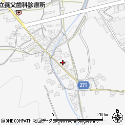 兵庫県養父市上野674周辺の地図