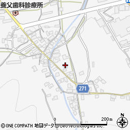 兵庫県養父市上野683周辺の地図