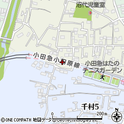 神奈川県秦野市堀西393周辺の地図