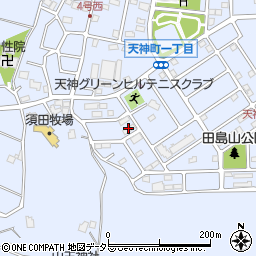 ブルースター周辺の地図