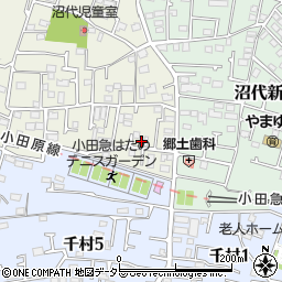 神奈川県秦野市堀西360-2周辺の地図