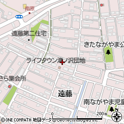 湘南ライフタウン滝ノ沢第一住宅管理組合周辺の地図