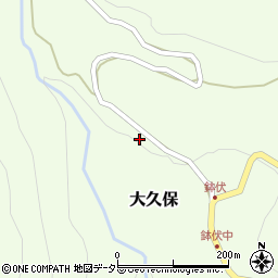 兵庫県養父市大久保238周辺の地図
