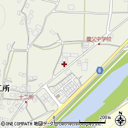 兵庫県養父市十二所313周辺の地図